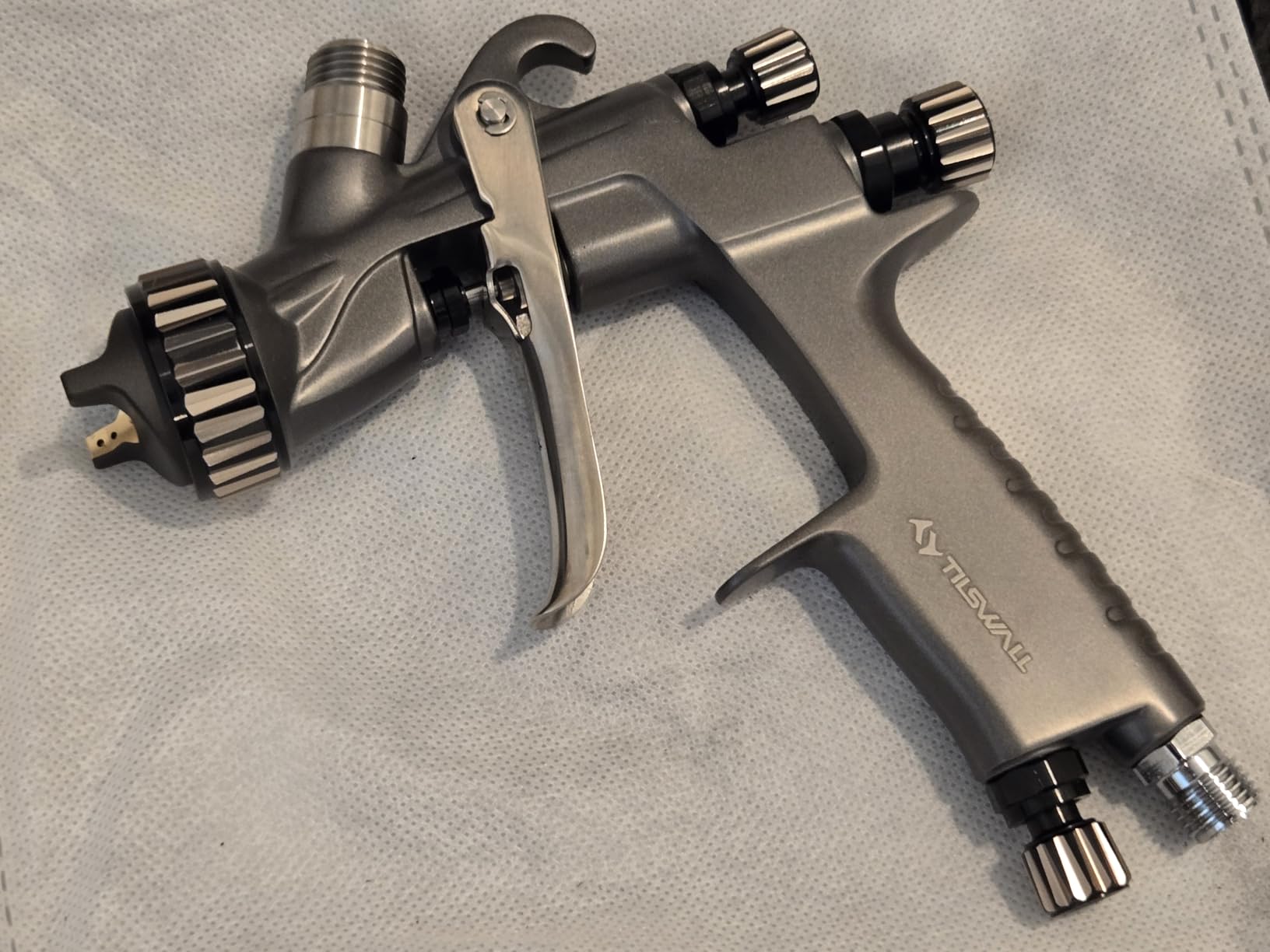 Tilswall Pinto LVLP Spray Gun for Automotive, Premium Kit customer photo 1