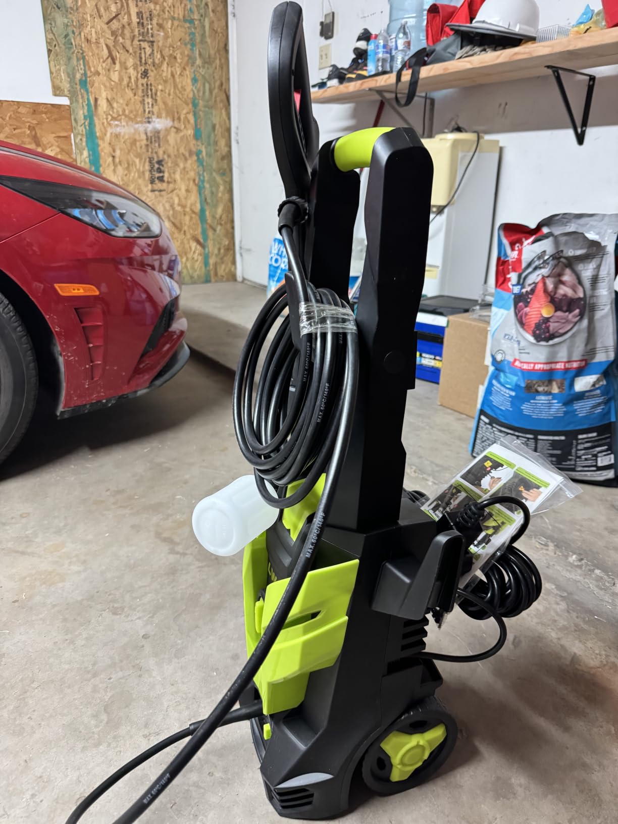 Pressure Washer, Power Washer with 4 Quick Connect Nozzles 1 Foam Cannon, High Pressure Cleaning Machine for Cars/Fences/Driveways/Patios/Farms/Home Cleaning(Bright Green) customer photo 1