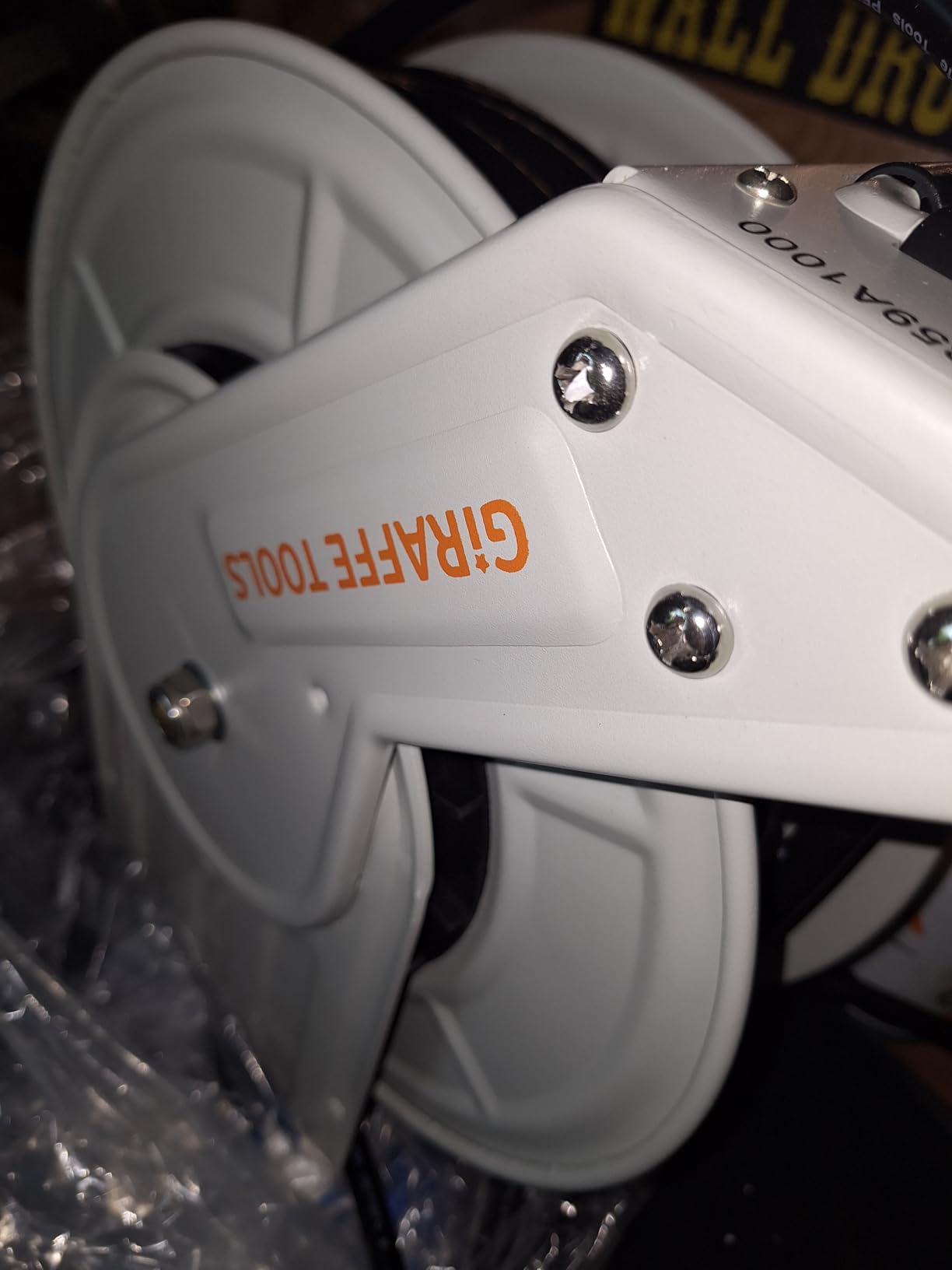 Giraffe Tools Pressure Washer Hose Reel 65ft, 3200 PSI customer photo 2