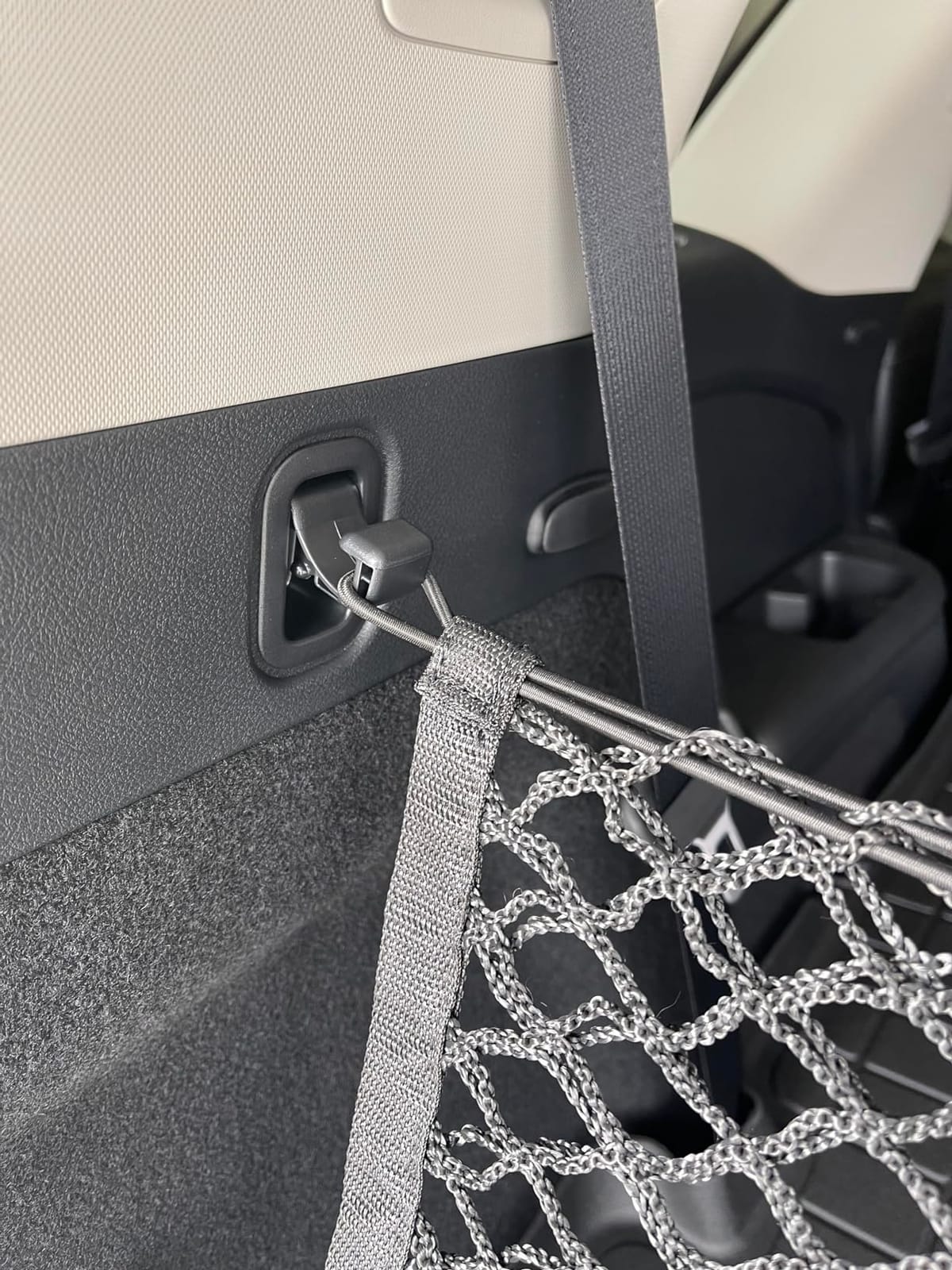 Karltys Cargo Net for Chevy Trax 2024-2026 Trunk Net | Envelope Style Elastic Mesh Net | Heavy Duty Metal Hooks | Chevrolet Trax Accessories customer photo 2