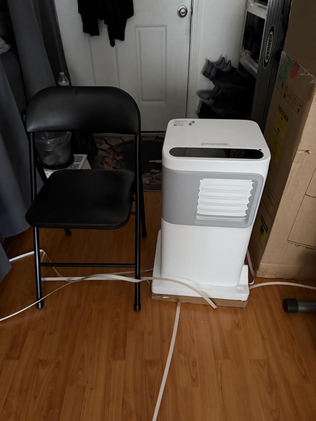 16000 BTU Portable Air Conditioners for Large Room up to 730 sq.ft 5-in-1 Smart AC Unit with WiFi APP/Remote Control, Fast Cooling, Dehumidifier, Quiet Sleep Mode, Window Kit Included customer photo 2
