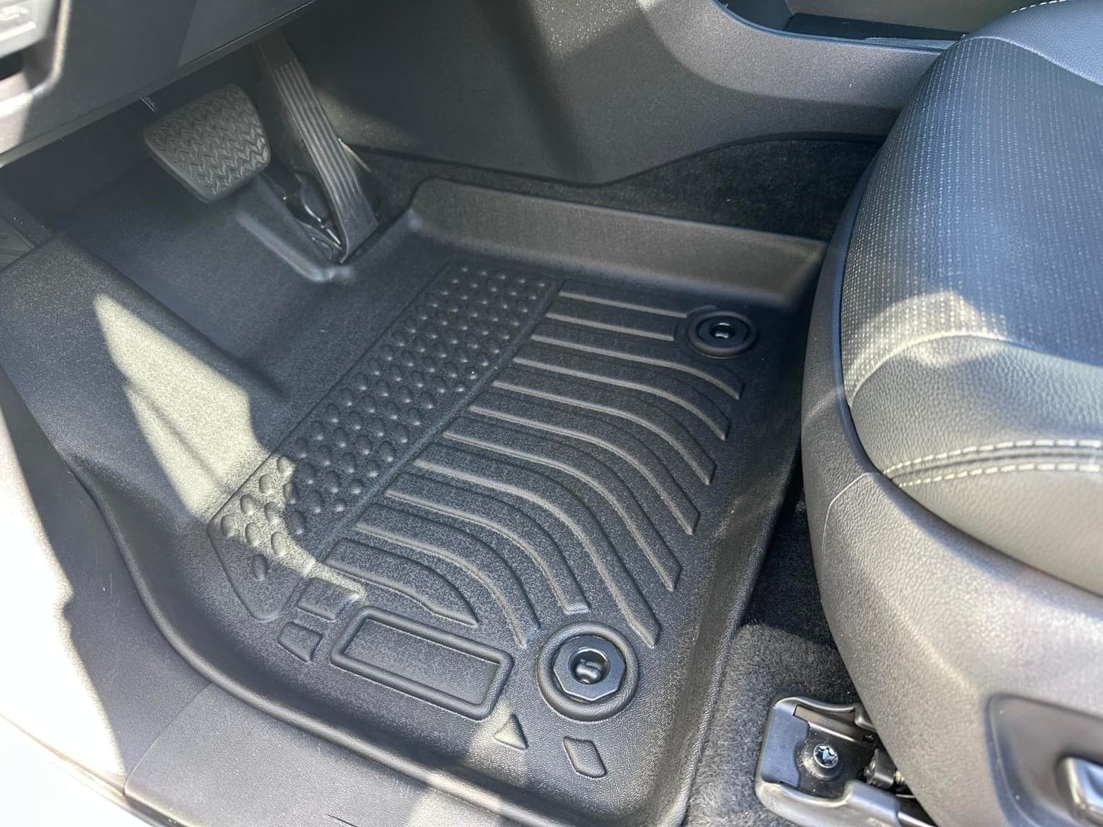 Automotive Floor Mats & Cargo Liner for Kia Soul 2014-2019 All Weather Protection Full Set Accessories- Black customer photo 2