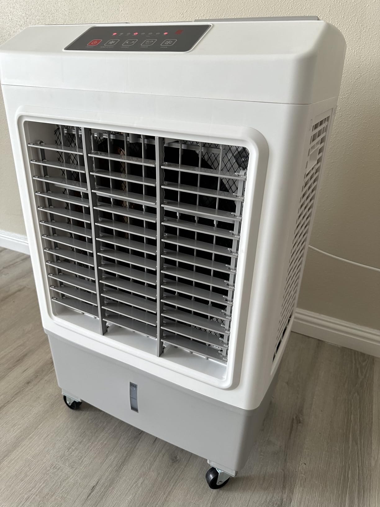Windowless Air Conditioner Portable 1800CFM w/4 Modes&3 Speeds, 15H Timer, 3 Gal Tank for 24H Cooling 600Sq.Ft, 120°Swing Swamp Cooler Air Conditioner, Evaporative Air Cooler No Hose for Room customer photo 1