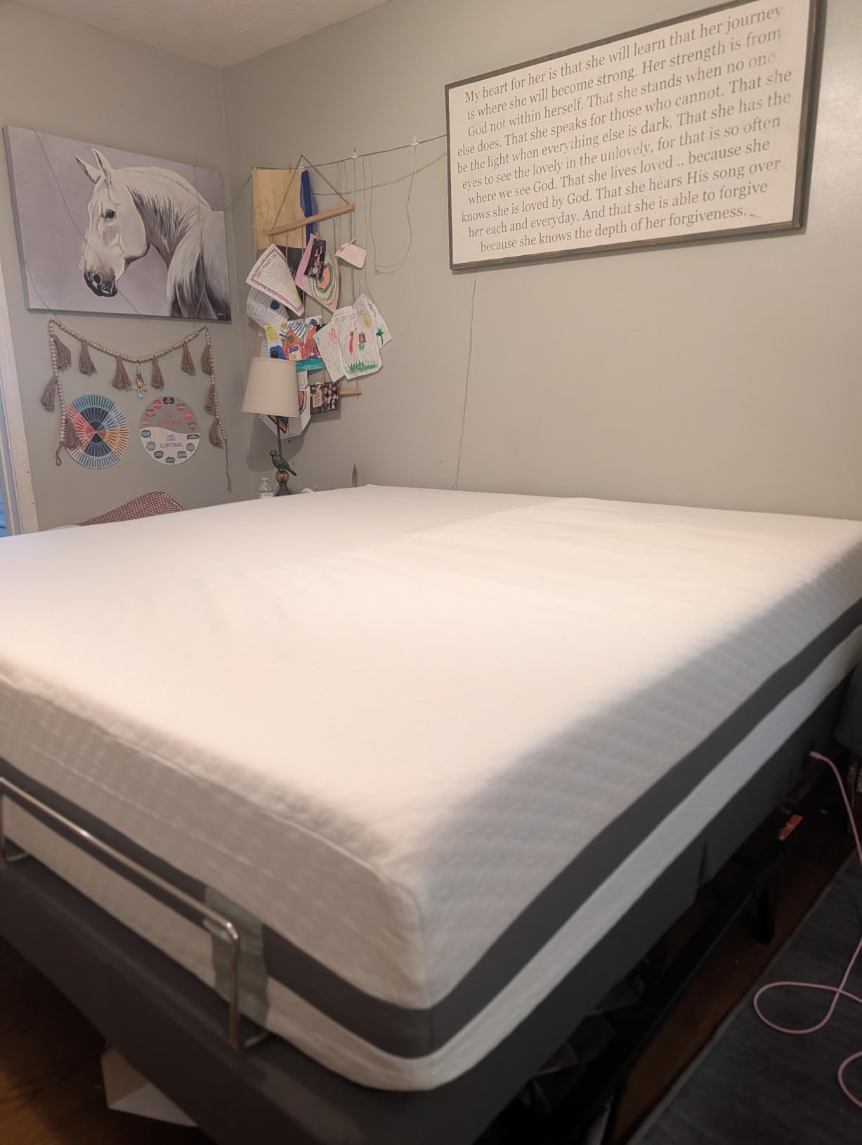 Novilla Queen Mattress 14 Inch, Queen Size Mattress, Upgraded Dual-Support customer photo 1