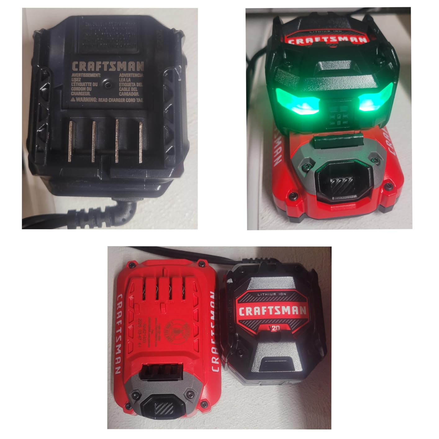 CRAFTSMAN V20 Brushless RP Drill Driver and Impact Driver Compact 2 Tool Combo Kit With 2 x 2ah Battery and Charger, 1900 RPM Power Drill, 2100 Torque Cordless Impact (CMCK1411D2) customer photo 1