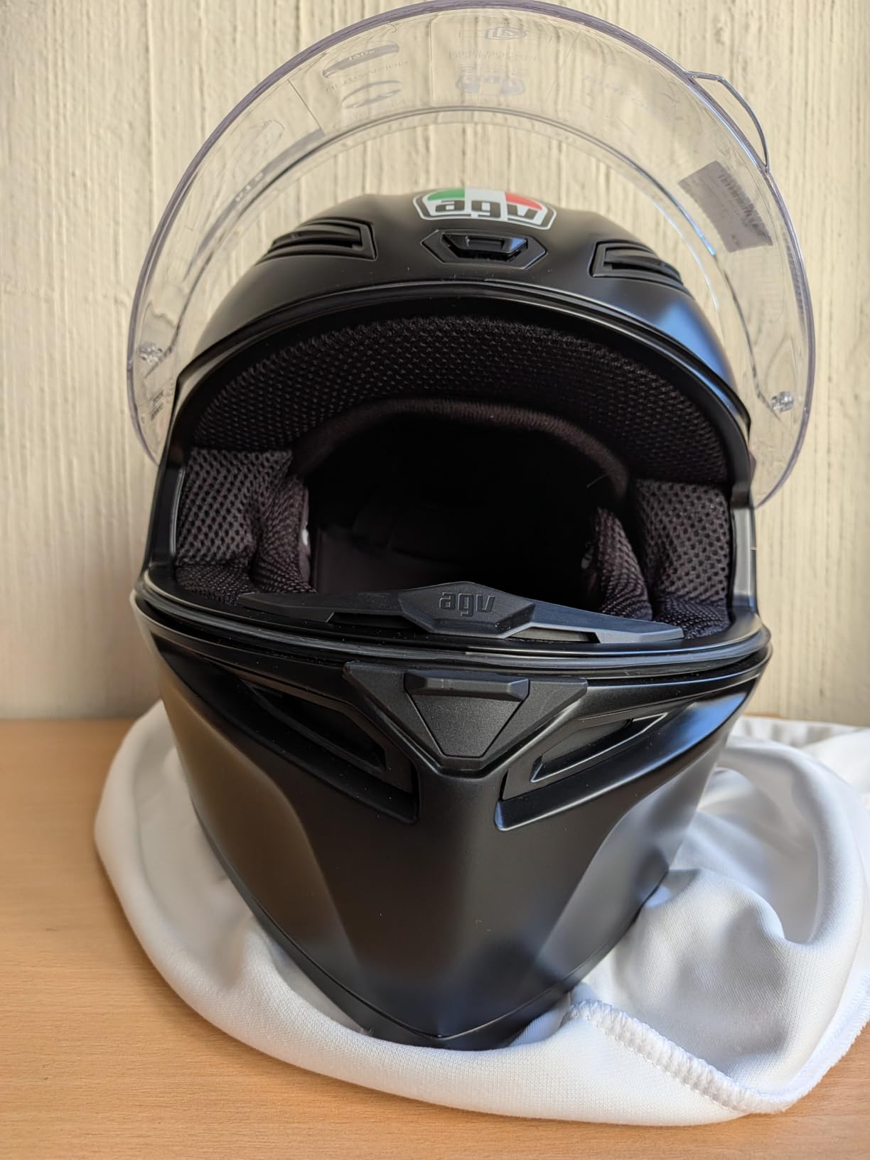 AGV K1 S Solid Gloss Full Face Motorcycle Racing Helmet customer photo 2