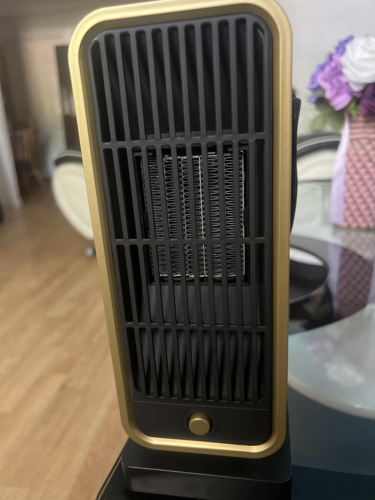 Omber 7000W Electric Garage Heater, 240V Graphene Heating, Hardwired, Yello customer photo 2