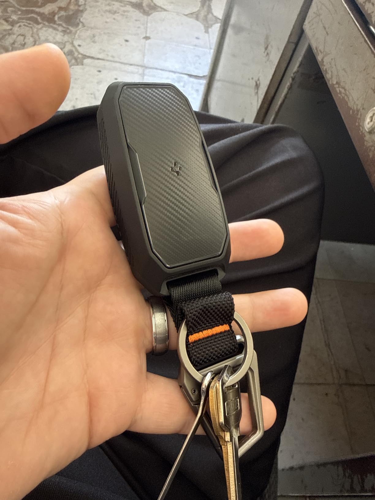 Spigen Rugged Armor Subaru Key Fob Cover with Carabiner customer photo 1