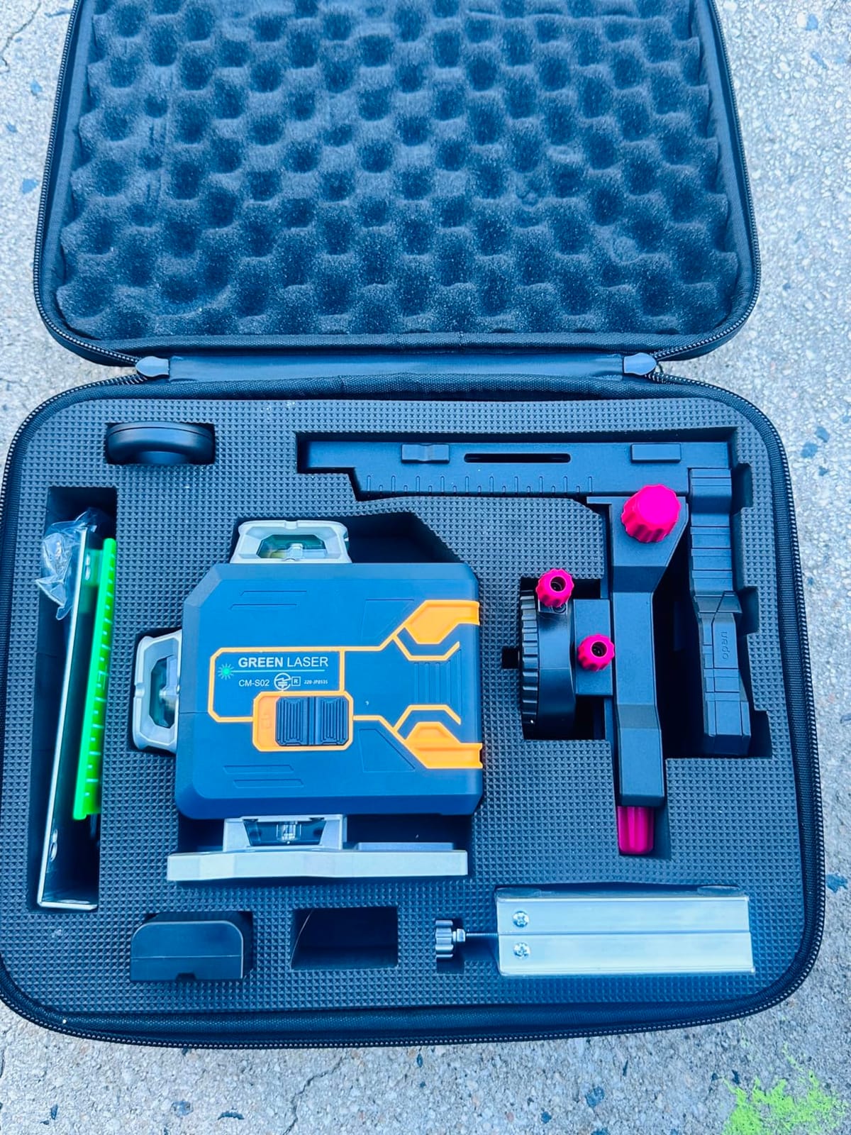 CIGMAN Green Laser Level 3x360° Self Leveling, App Control CM-S01 customer photo 2