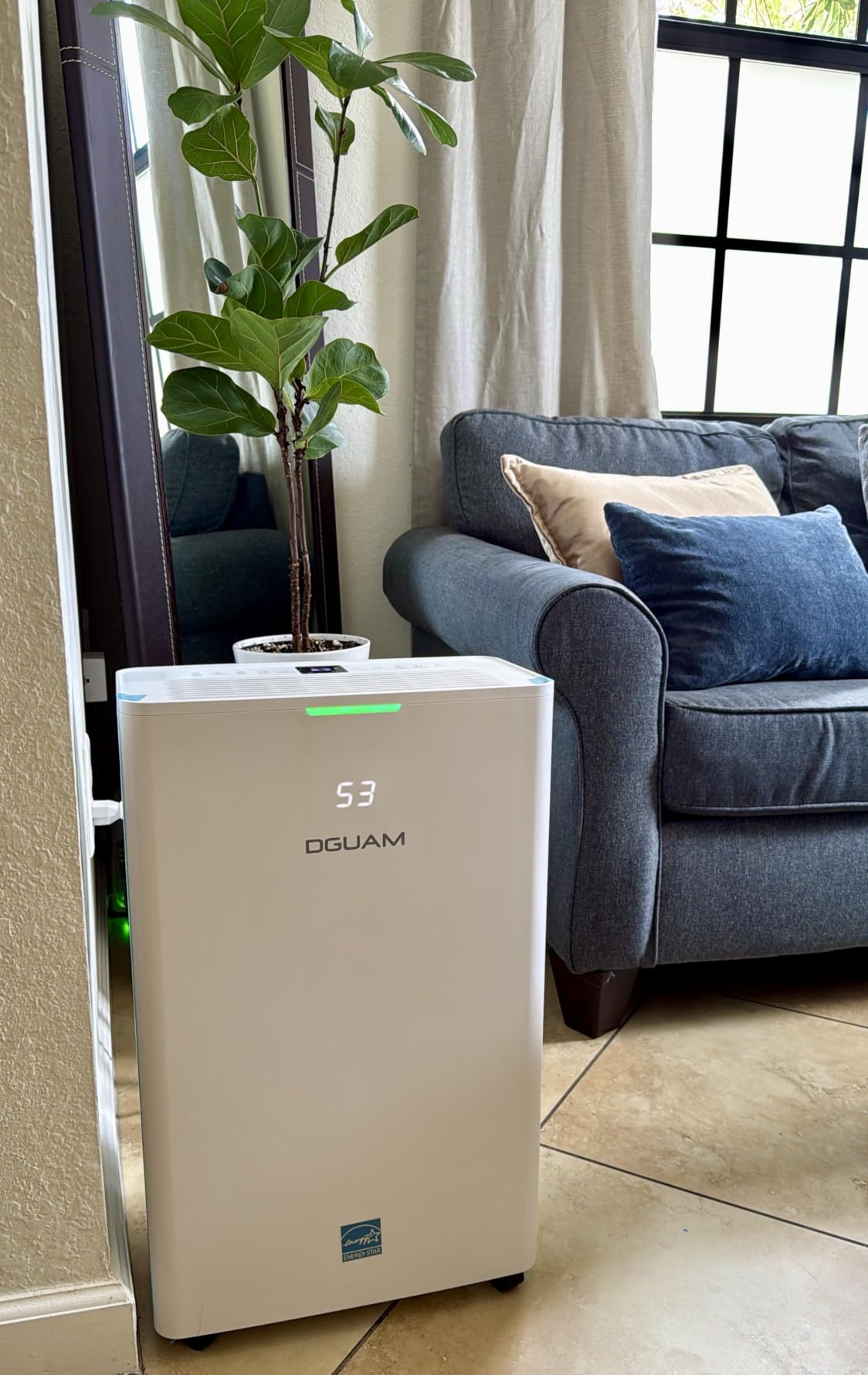Dehumidifier, 4500 Sq.Ft Dehumidifier for Basement, with Drain Hose, Humidity Control and Auto Shut-off, Quiet Smart Compressor for Home, Bathroom, Garage and Large Rooms customer photo 2