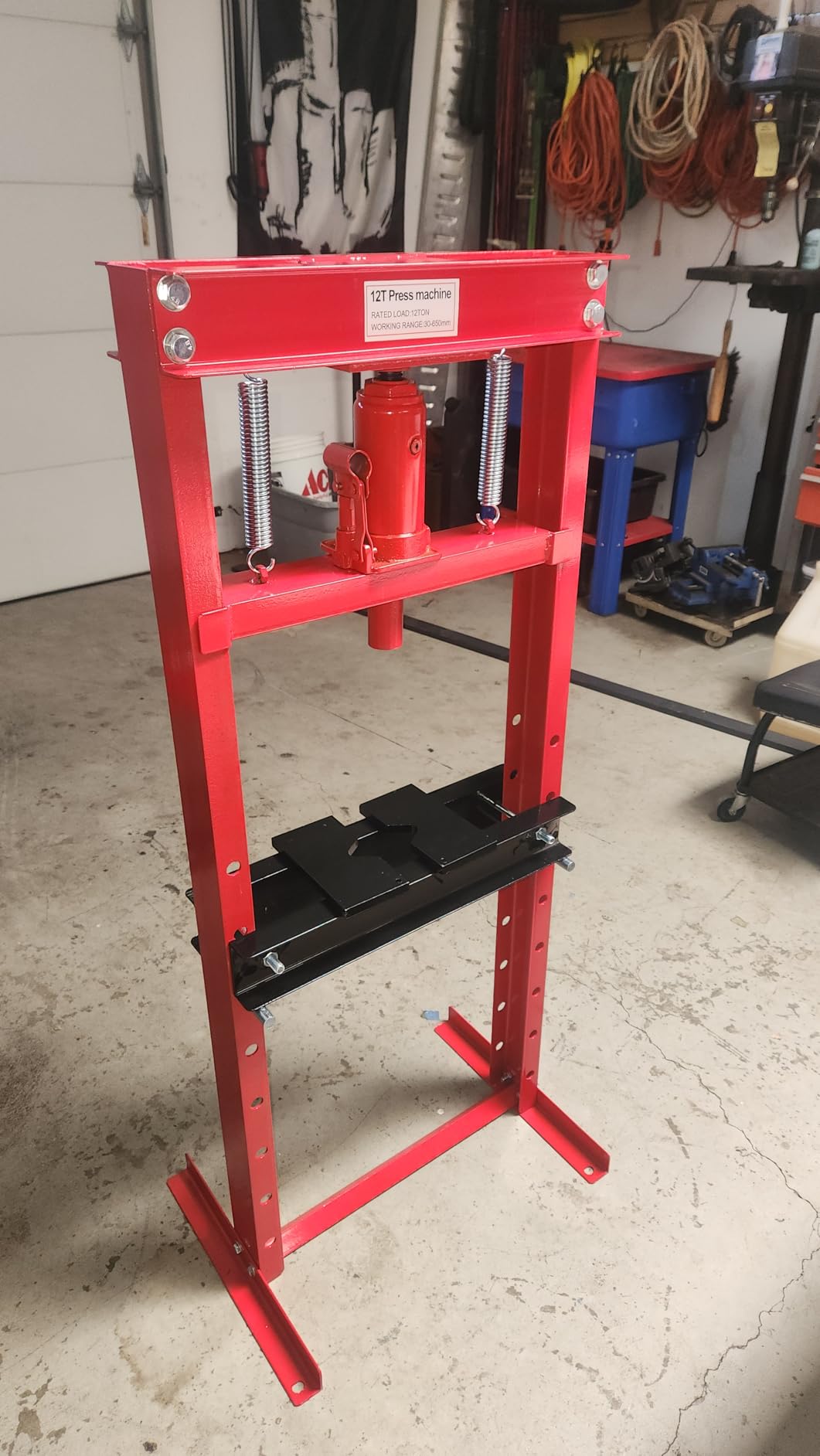 Garvee 20Ton Hydraulic Shop Press H-Frame Floor Shop Press customer photo 1