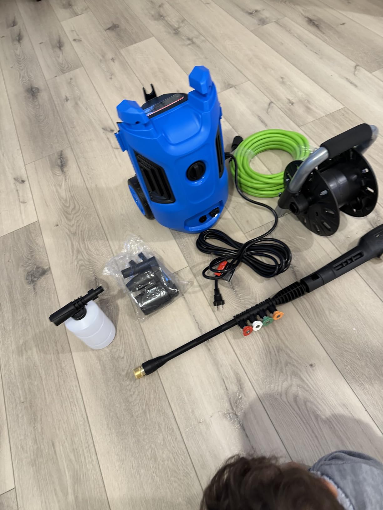 Professional 4200PSI 4GPM 212CC Gas Pressure Washer, 7.0HP Heavy-Duty 3600RPM Commercial Gas Power Washer with 1000ML Foam Bottle 9