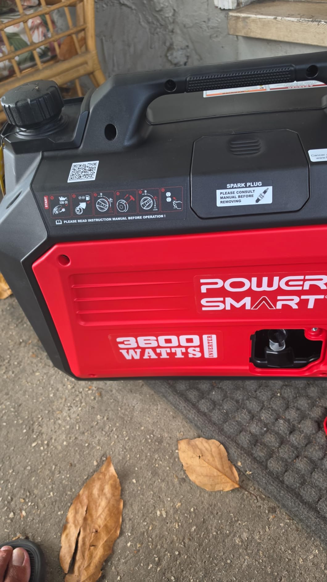 PowerSmart 3800 Watt Dual Fuel Inverter Generator for Home Use customer photo 1