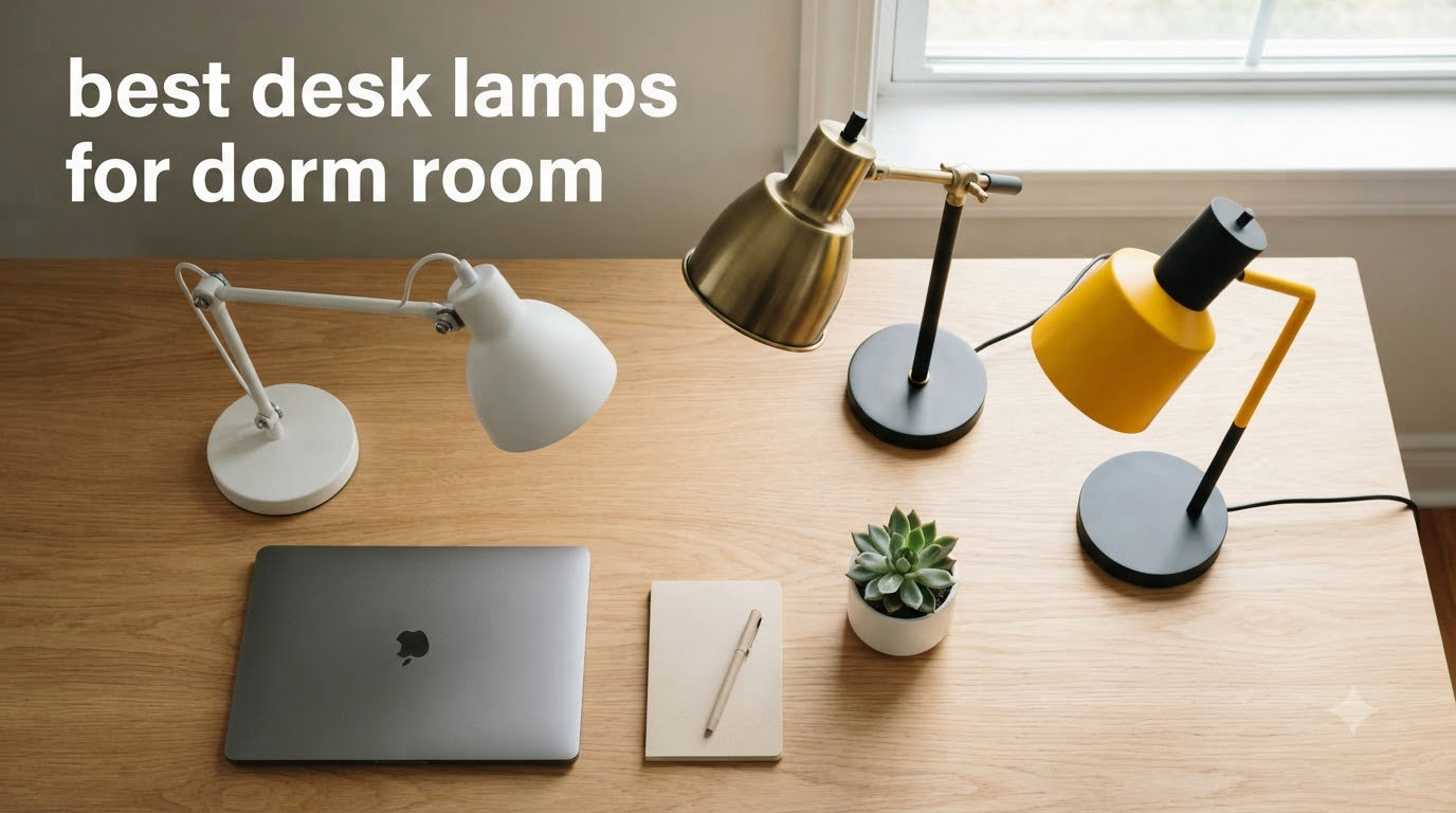 best desk lamps for dorm room