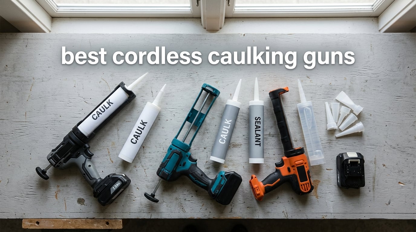 best cordless caulking guns