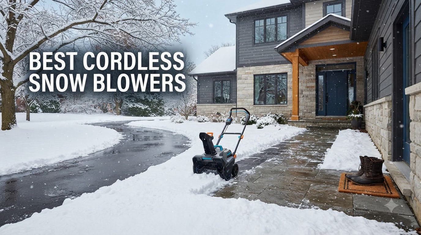 best cordless snow blowers