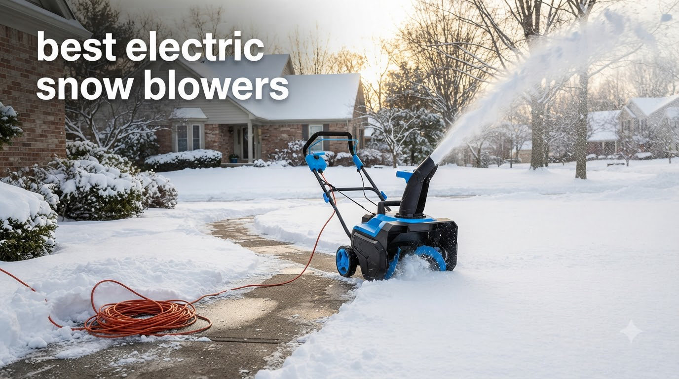 best electric snow blowers