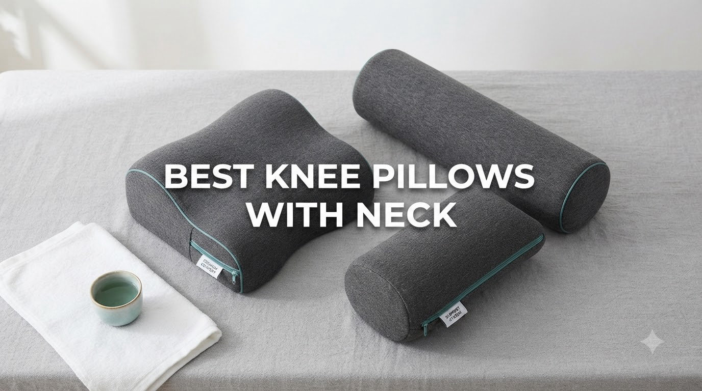 best knee pillows with neck