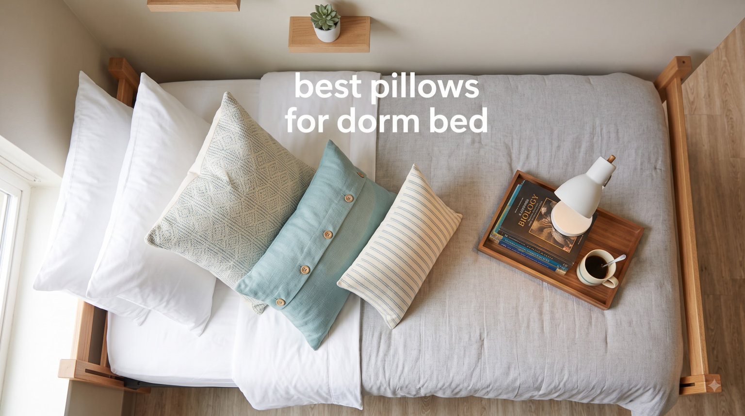 best pillows for dorm bed