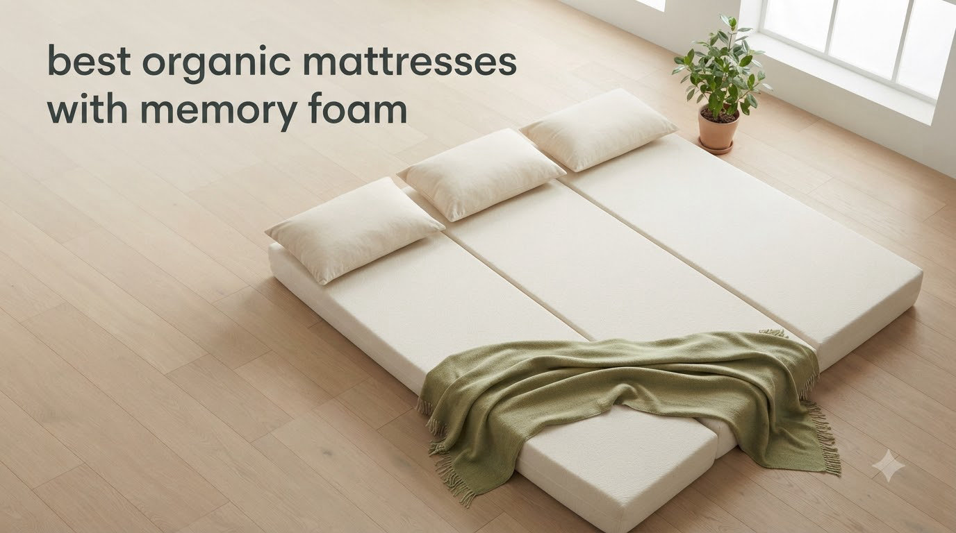 best organic mattresses with memory foam