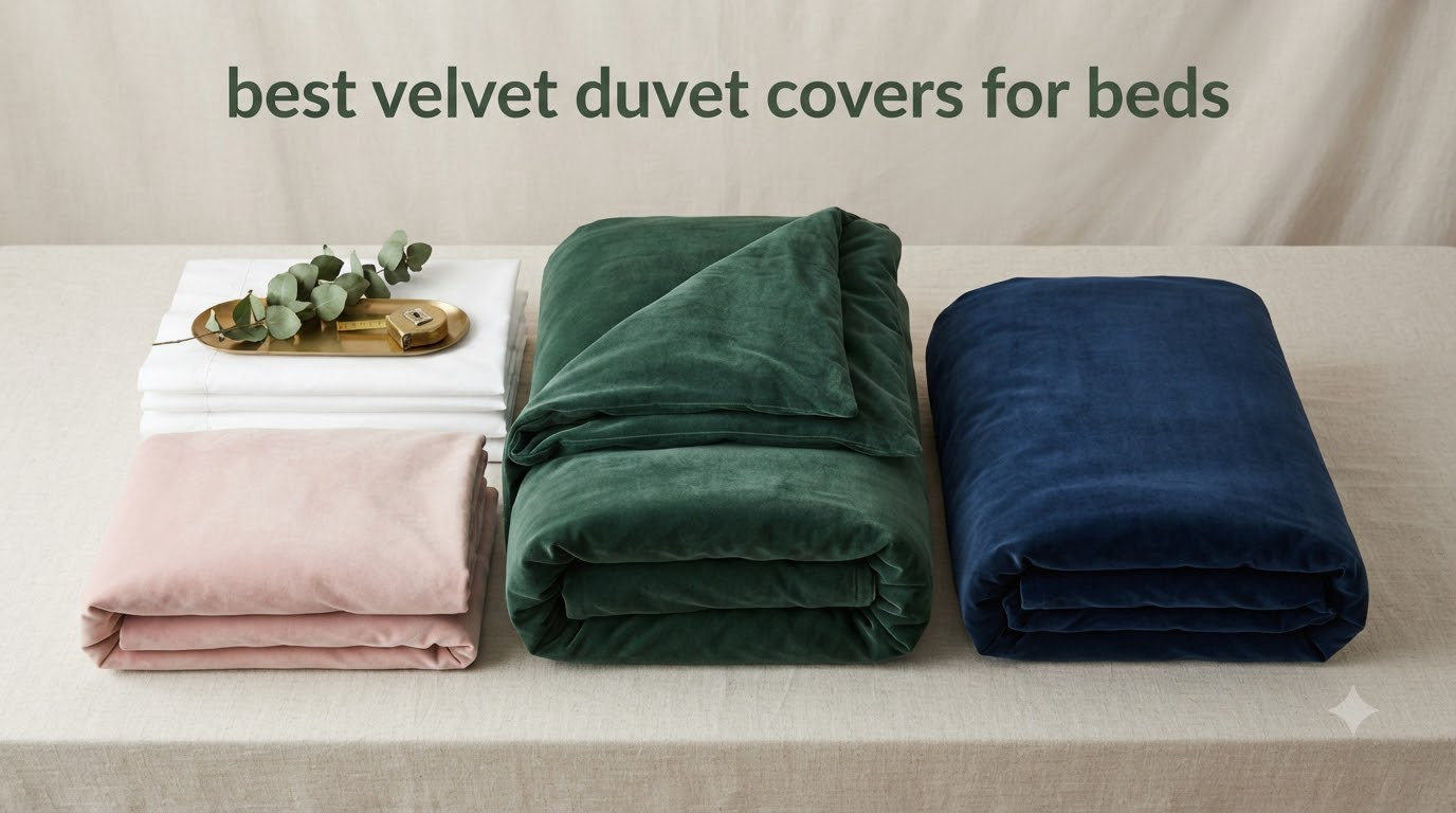 best velvet duvet covers for beds