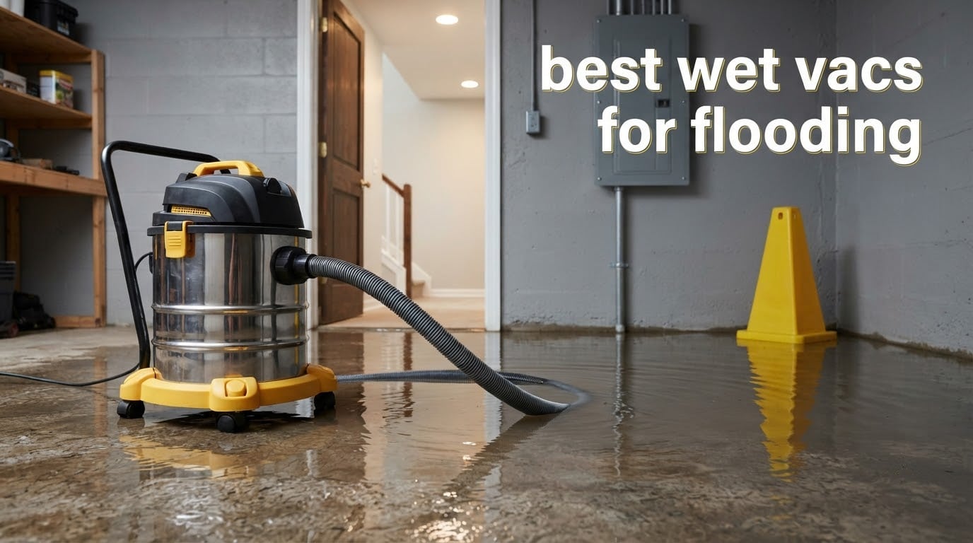 best wet vacs for flooding