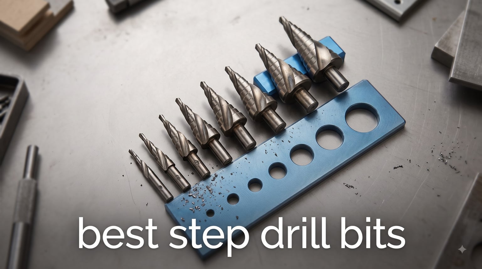 best step drill bits