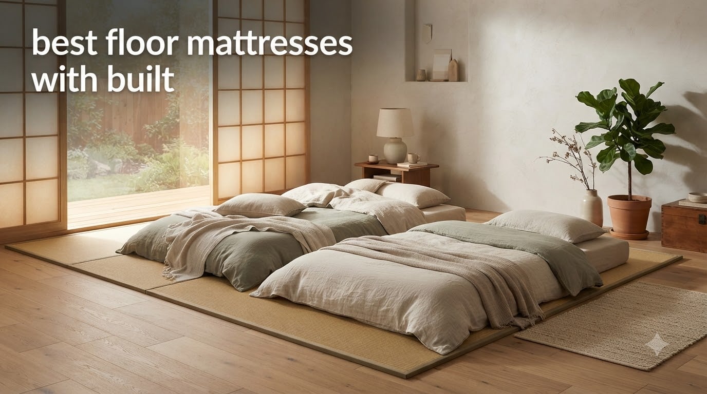 best floor mattresses with built