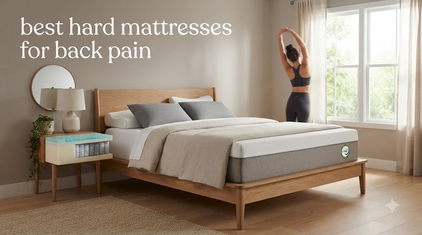 best hard mattresses for back pain