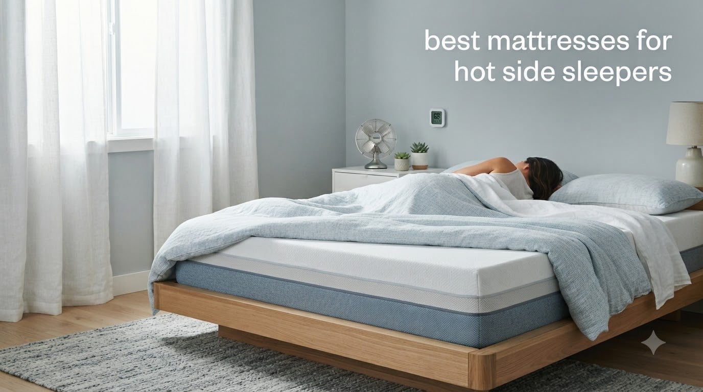 best mattresses for hot side sleepers
