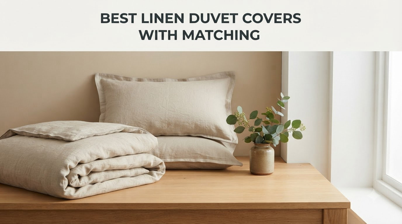 best linen duvet covers with matching