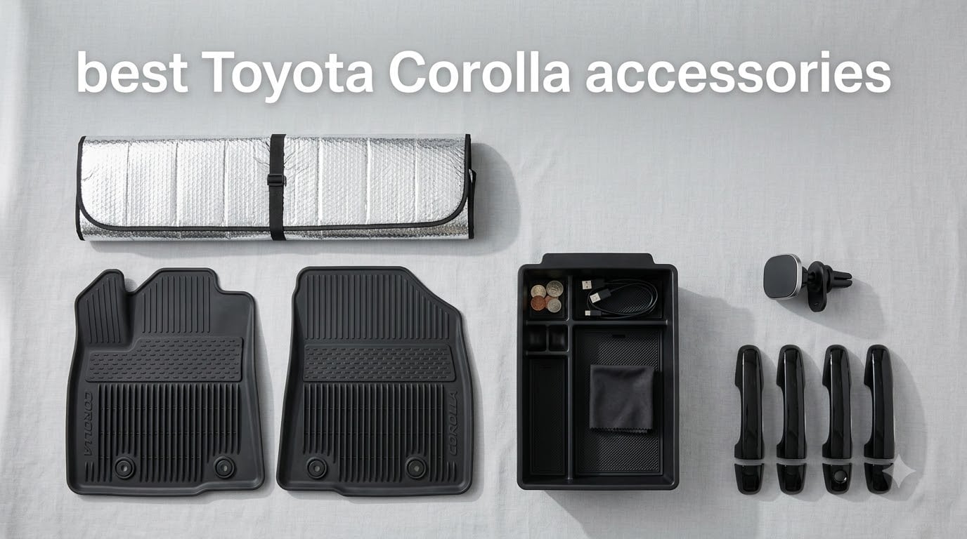 best Toyota Corolla accessories