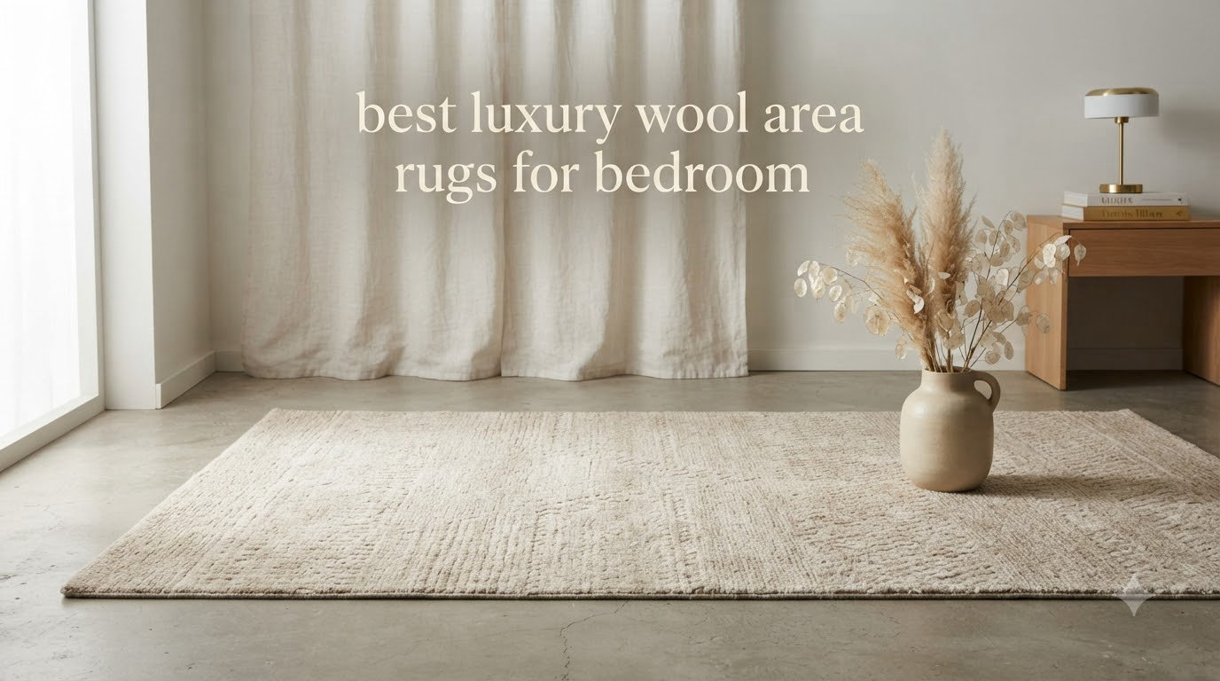 best luxury wool area rugs for bedroom