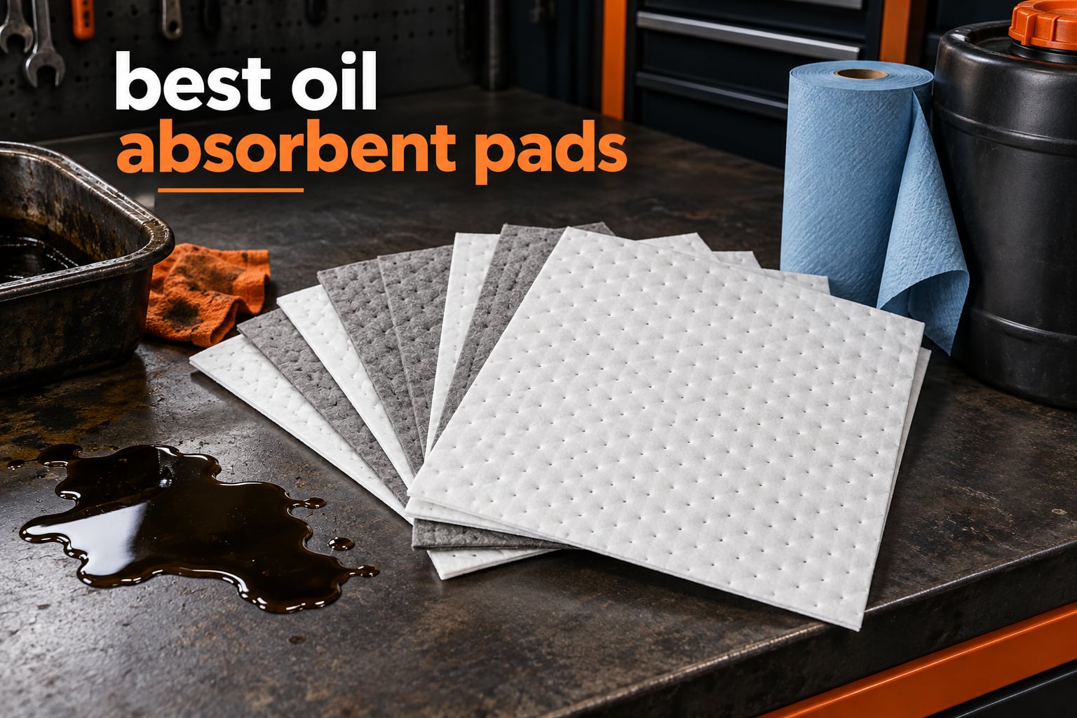 best oil absorbent pads