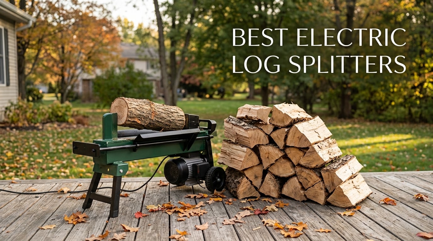best electric log splitters