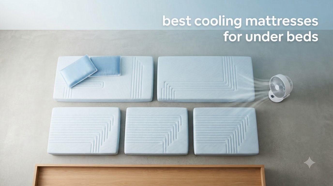 best cooling mattresses for under beds