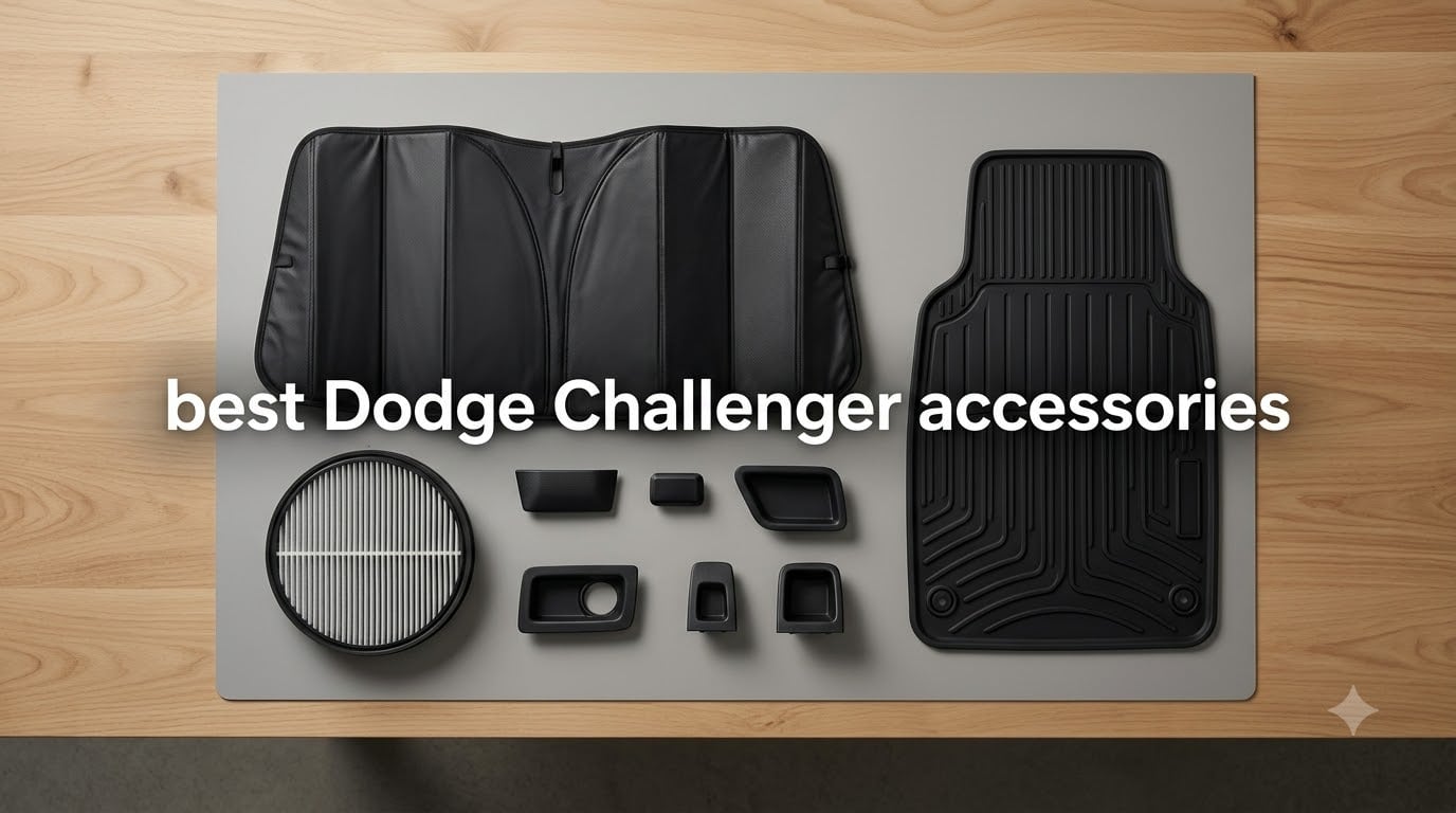 best Dodge Challenger accessories