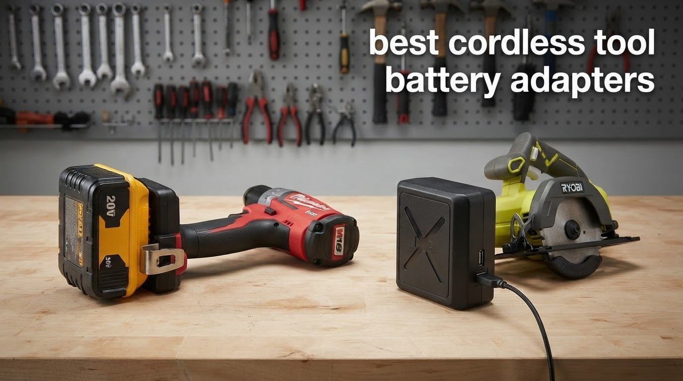 best cordless tool battery adapters