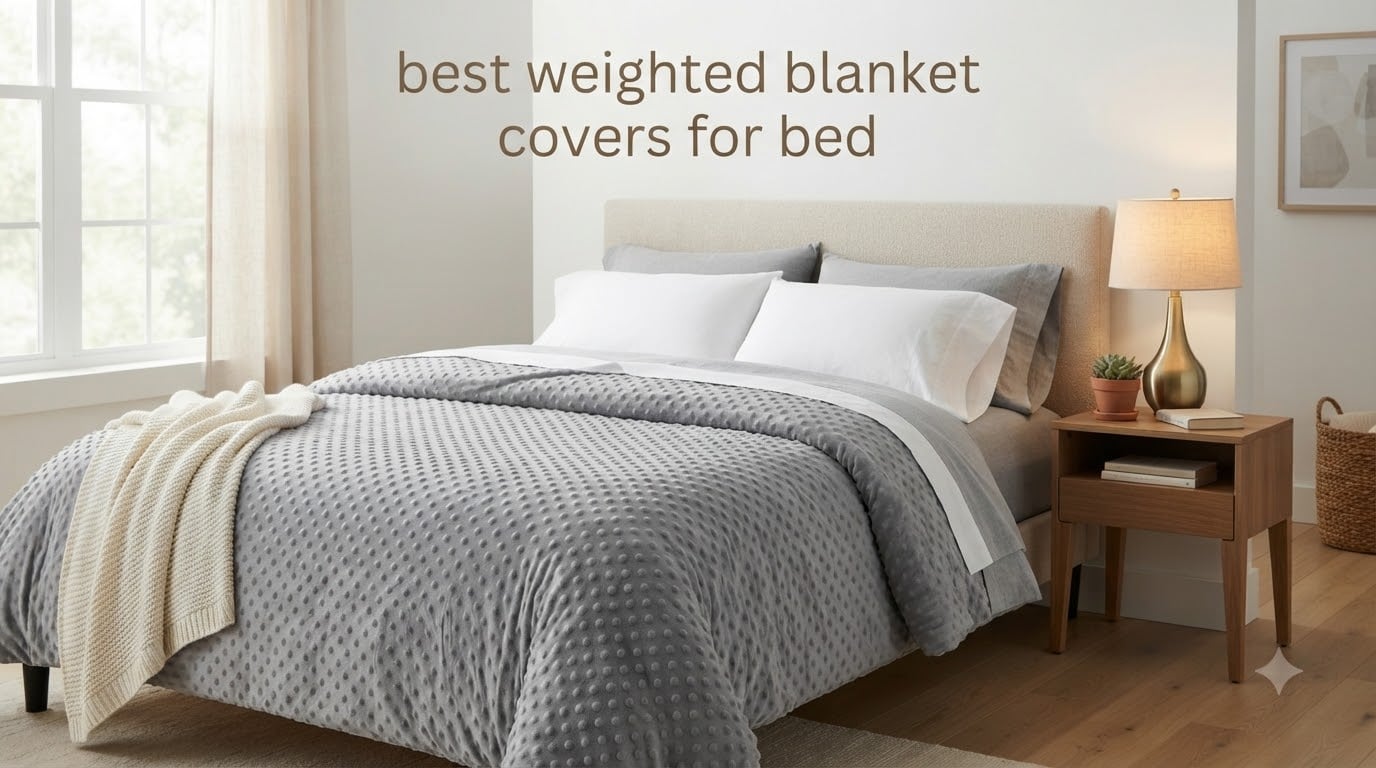 best weighted blanket covers for bed