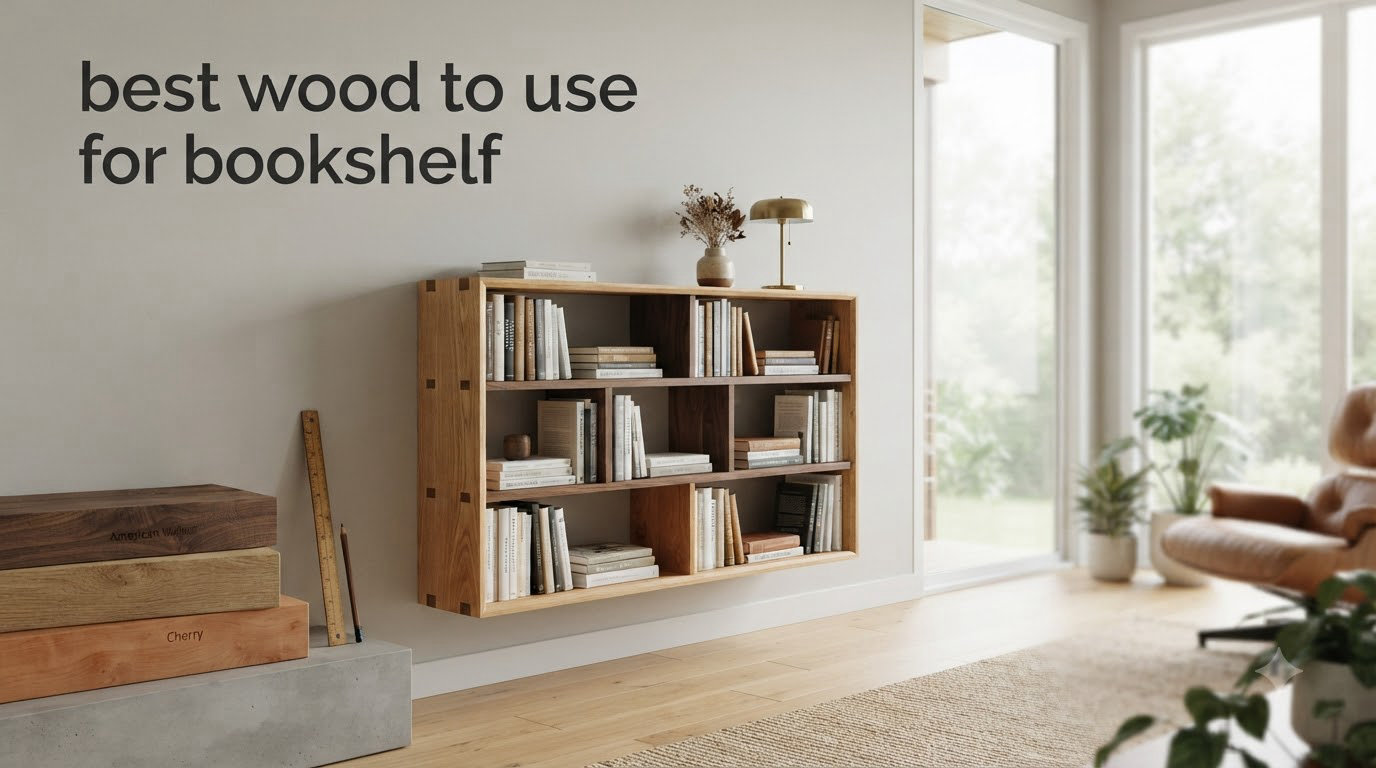 best wood to use for bookshelf