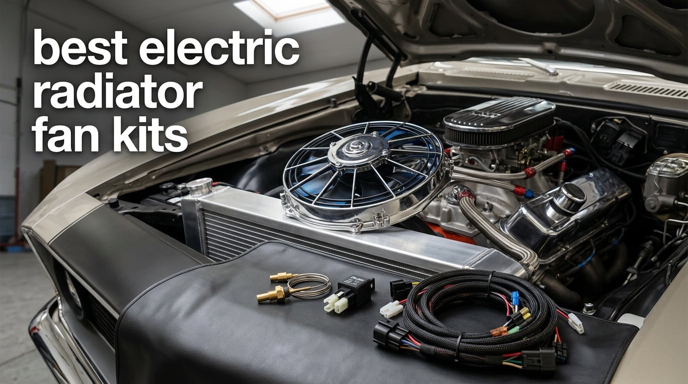 best electric radiator fan kits