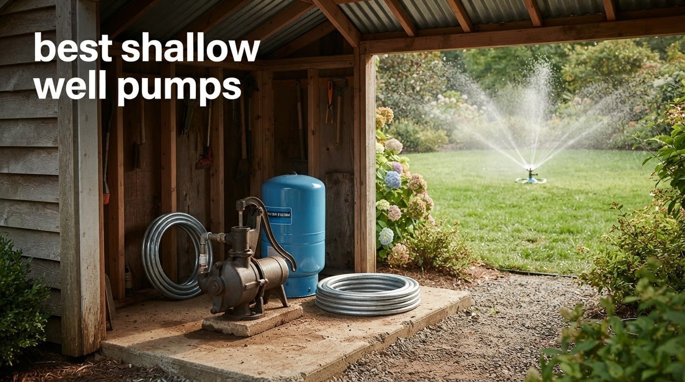 best shallow well pumps