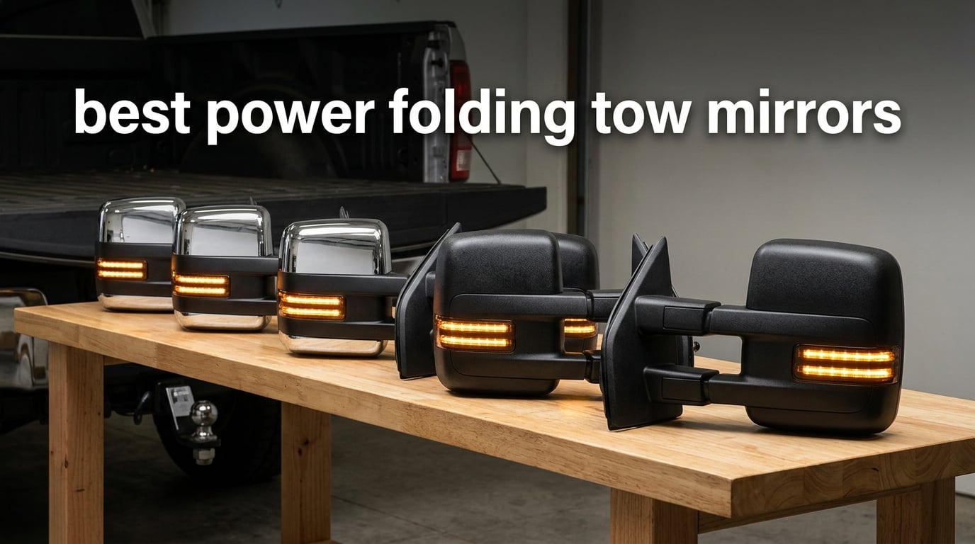 best power folding tow mirrors