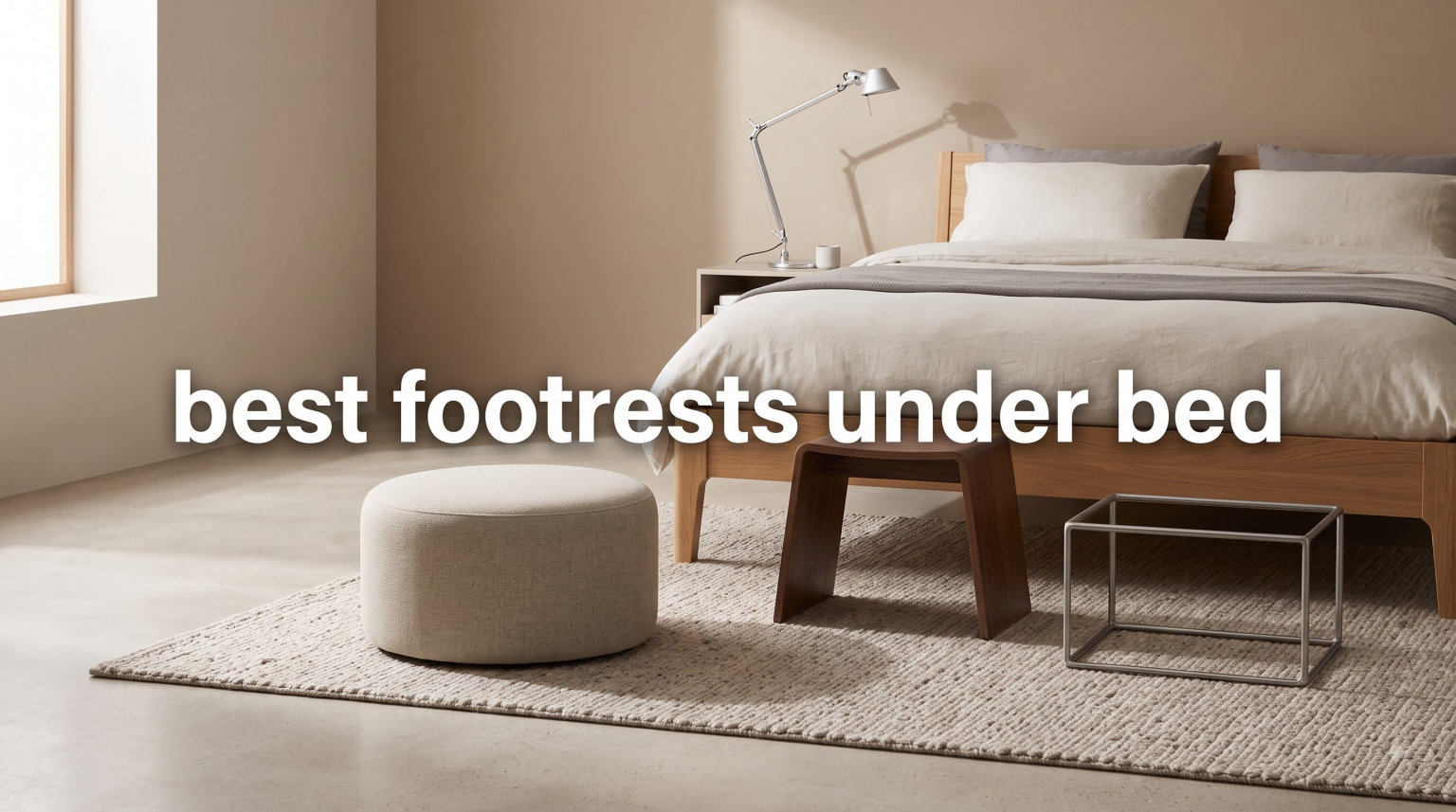 best footrests under bed