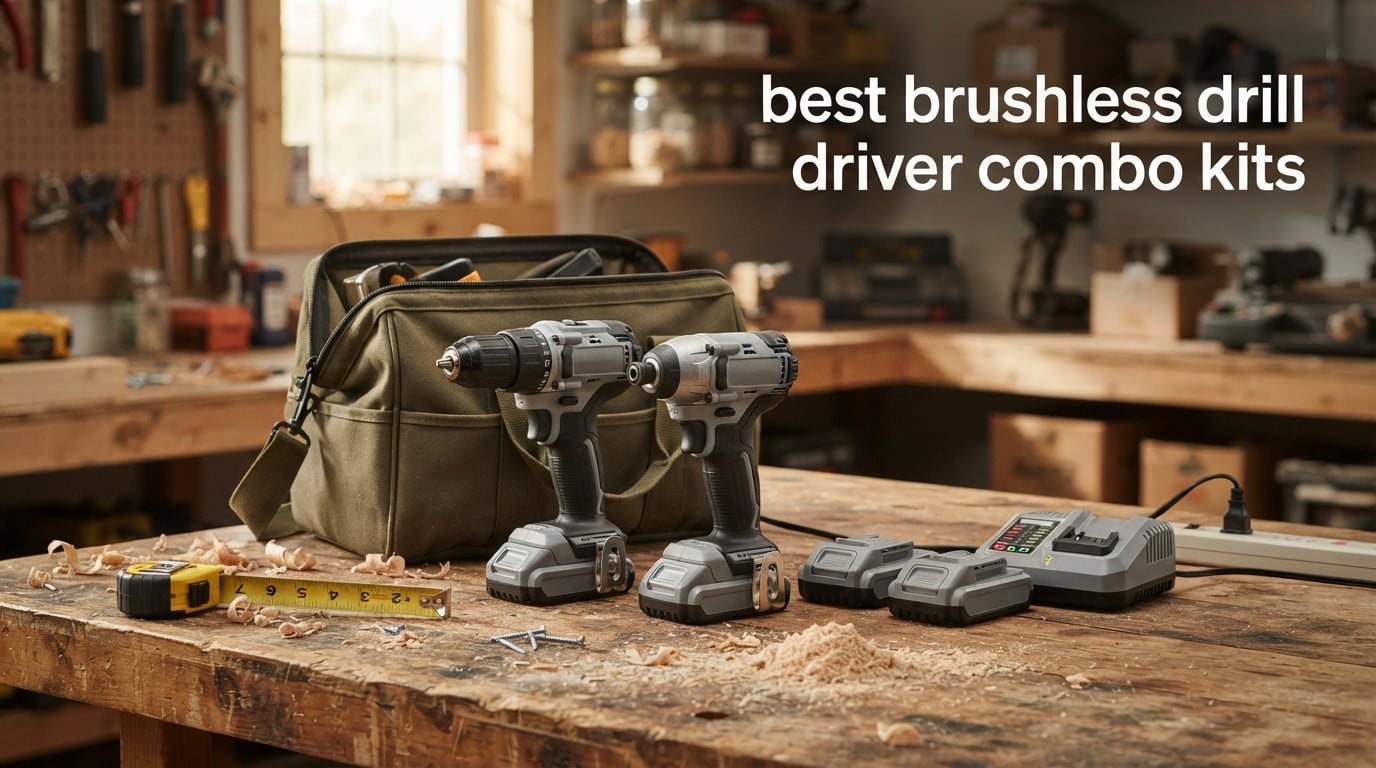 best brushless drill driver combo kits