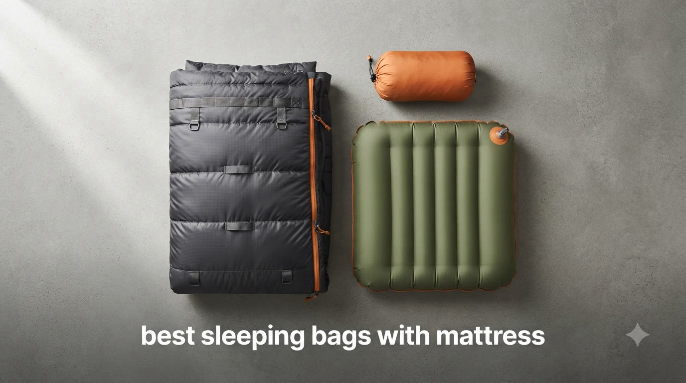 best sleeping bags with mattress