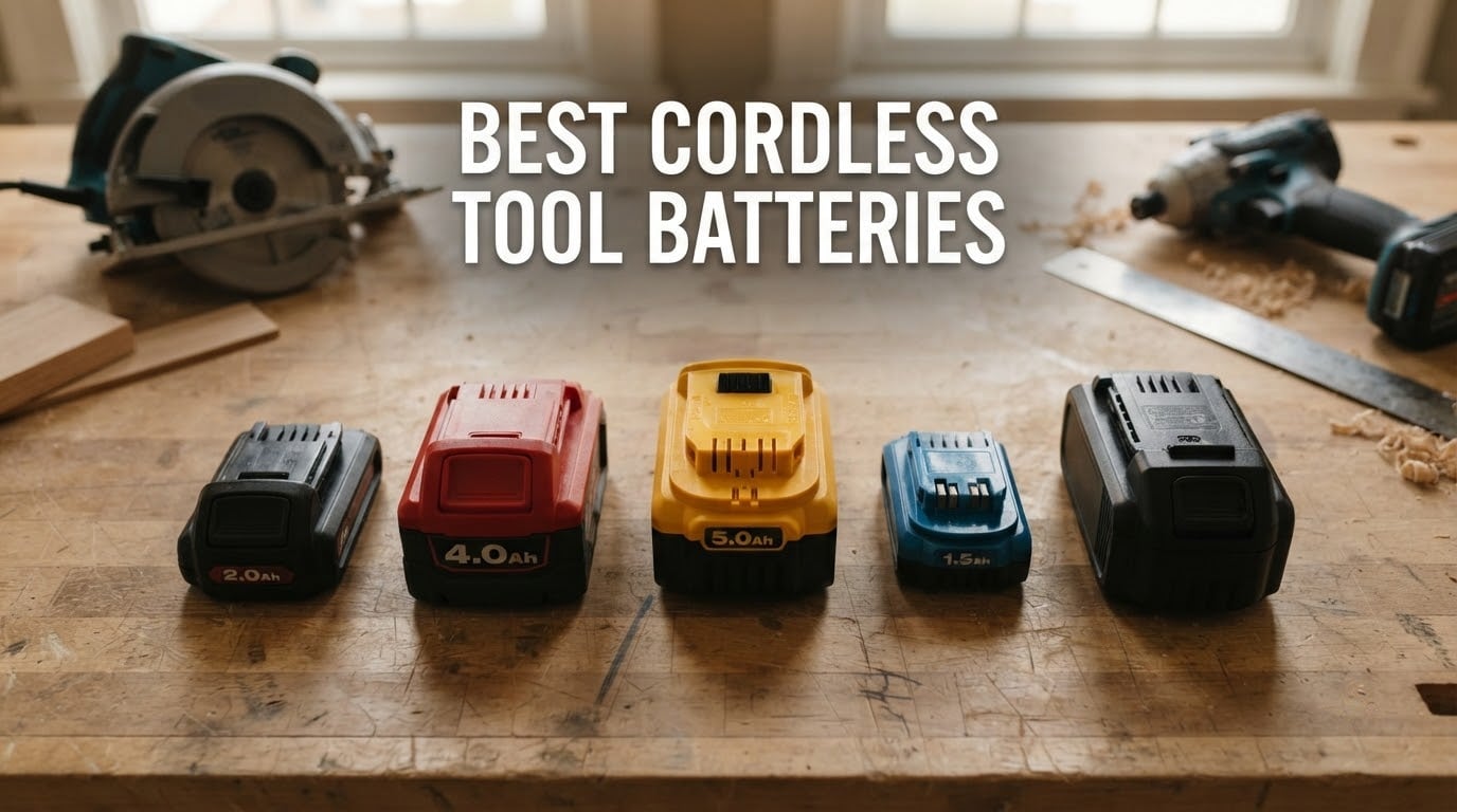 best cordless tool batteries