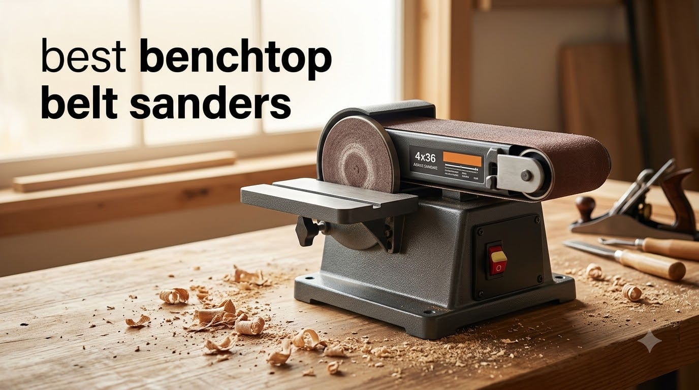 best benchtop belt sanders