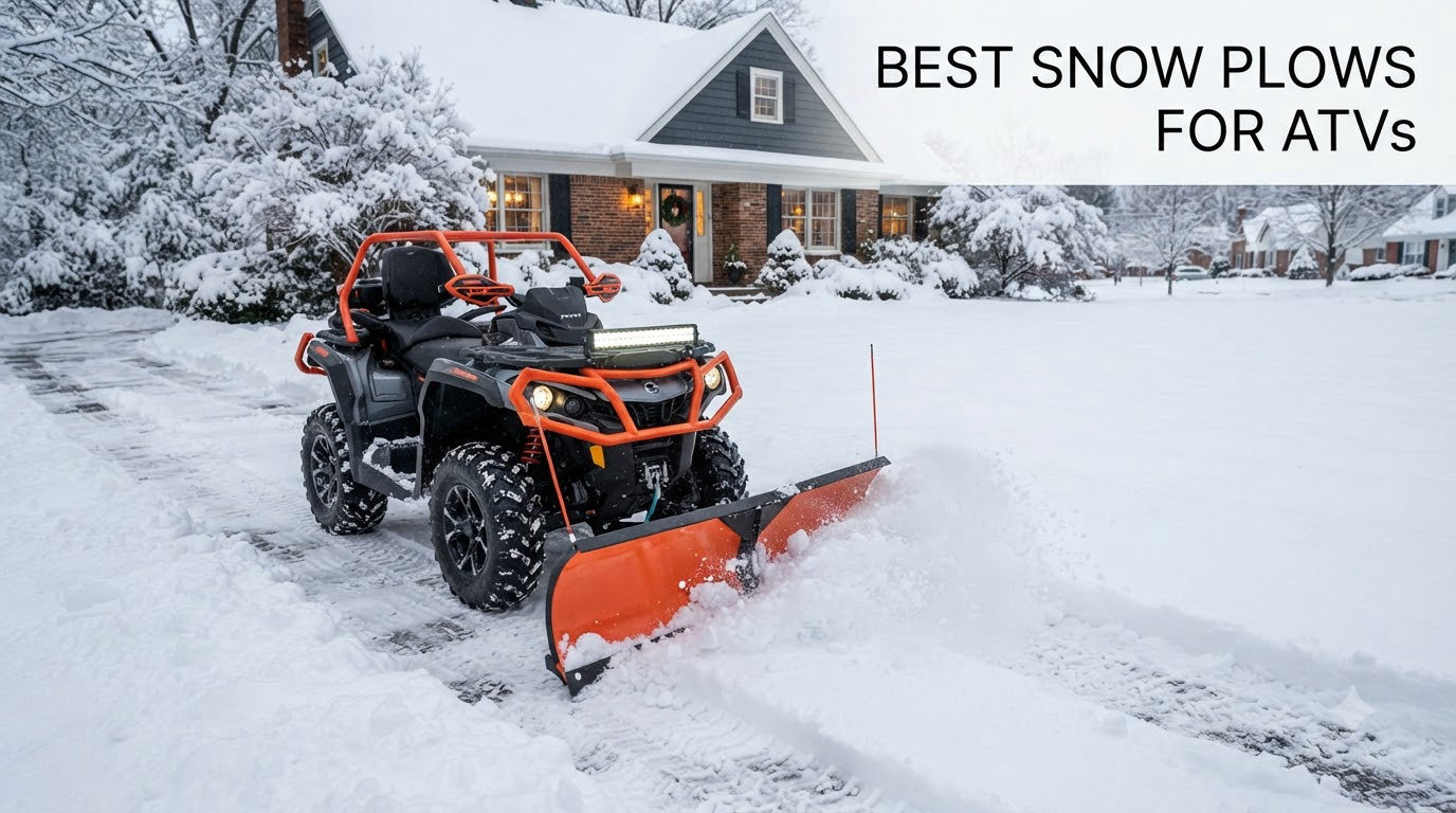 best snow plows for ATVs