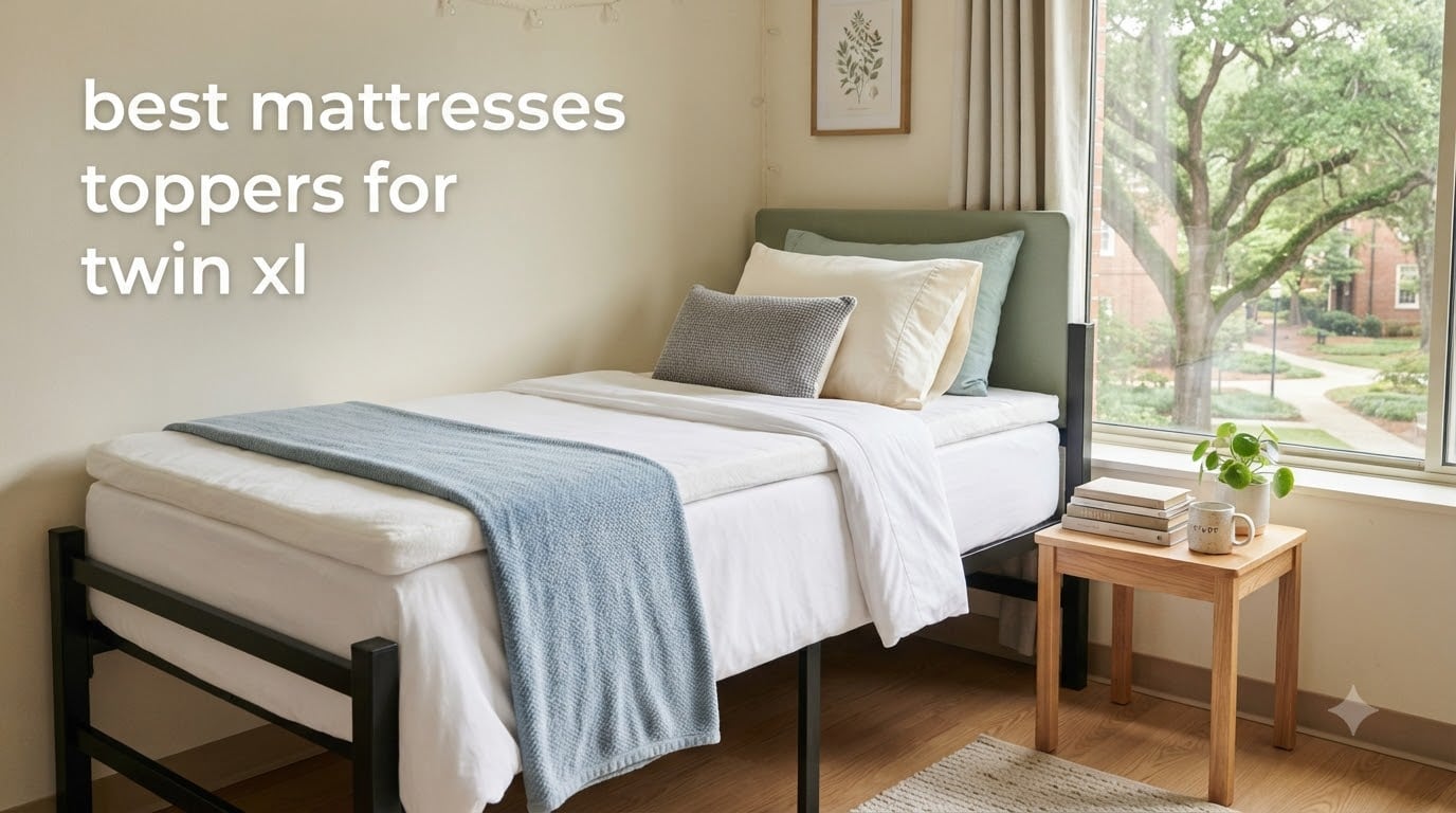 best mattresses toppers for twin xl